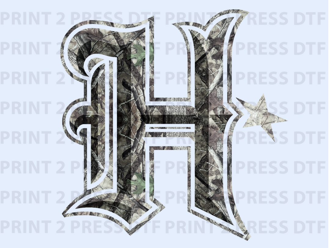 H Camo Green