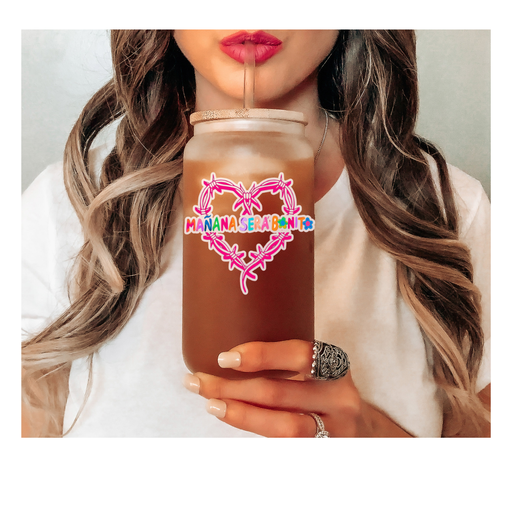 Pink Heart Mañana Sera Bonito