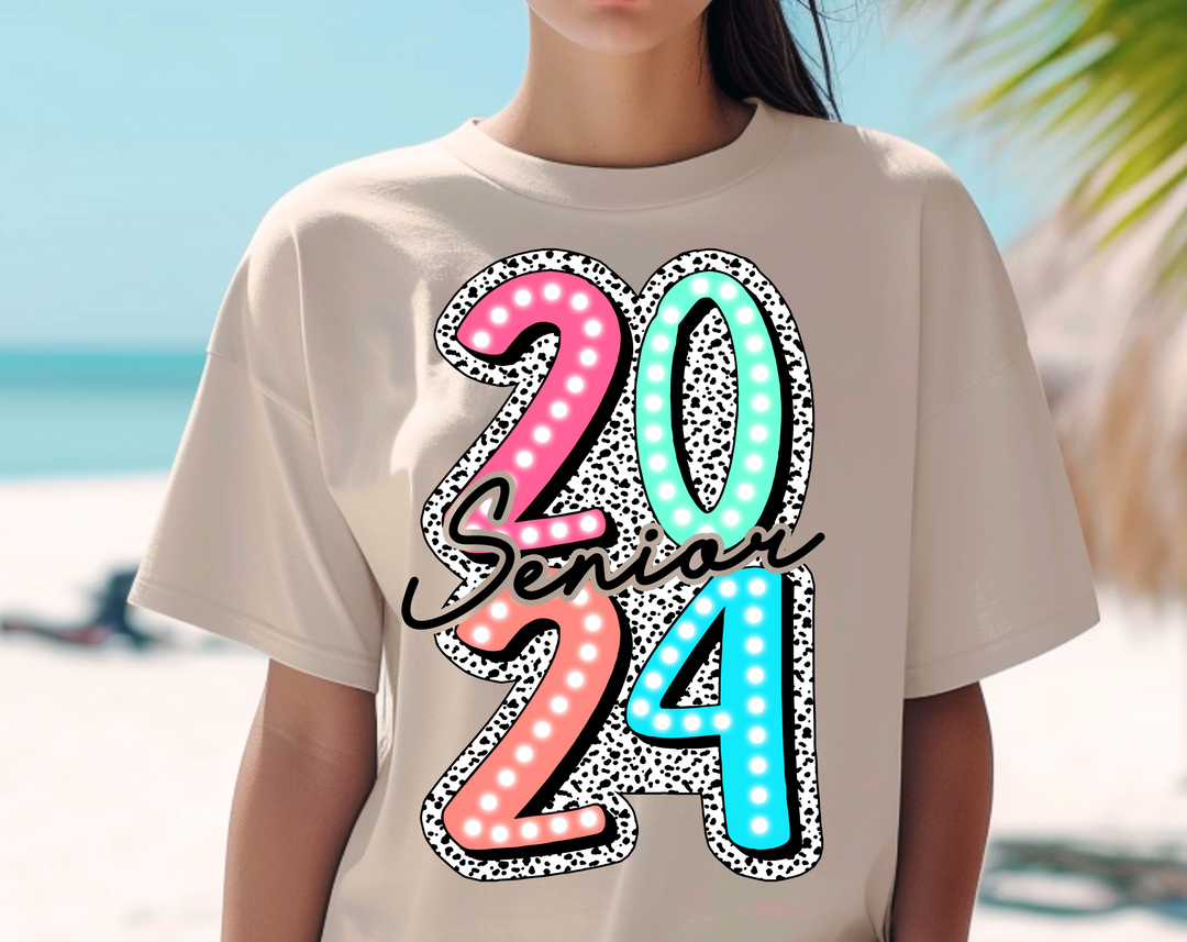 Speckled 2024 Senior DTF Transfer