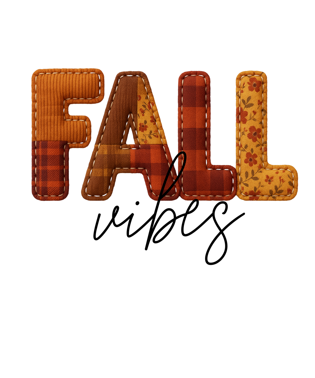 Faux Quilted Fall Vibes