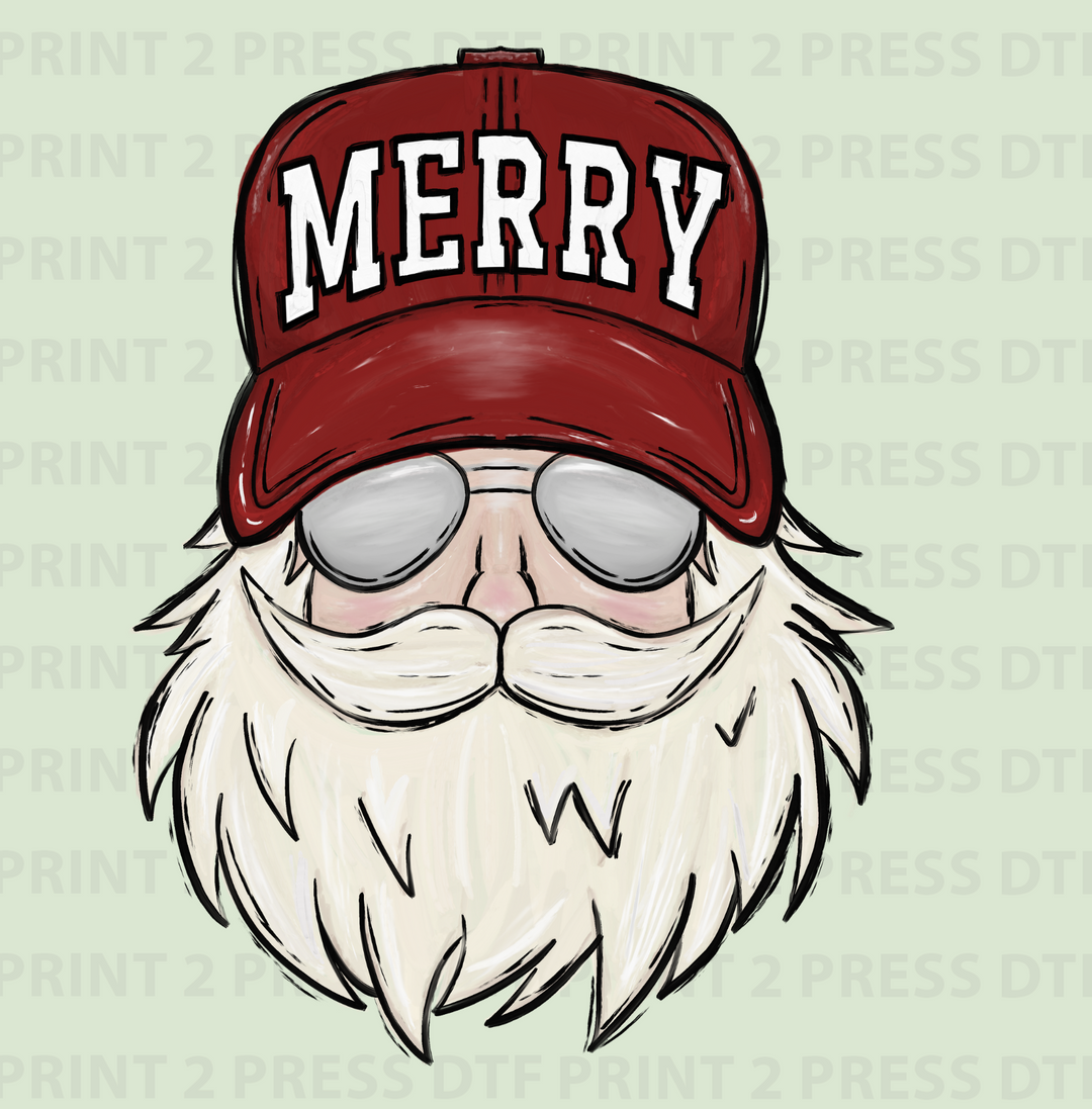Merry Trucker Santa