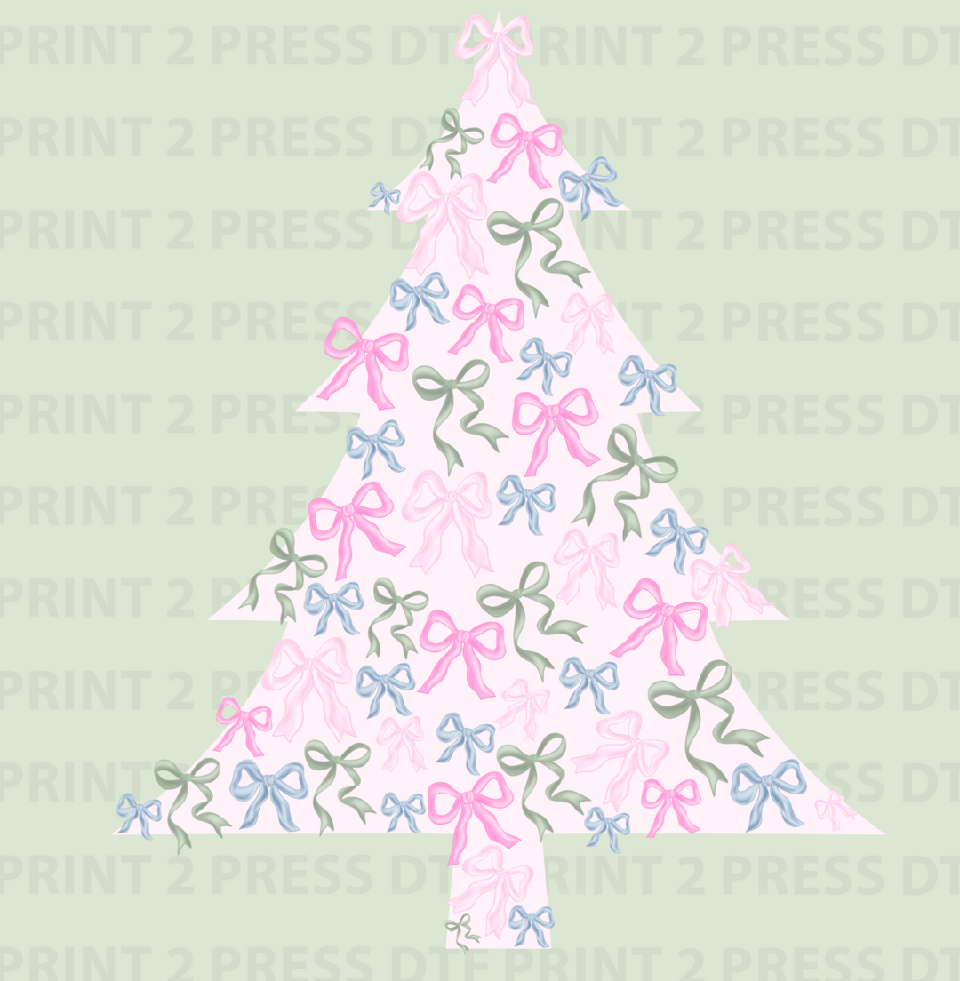 Pink Coquette Bow Tree