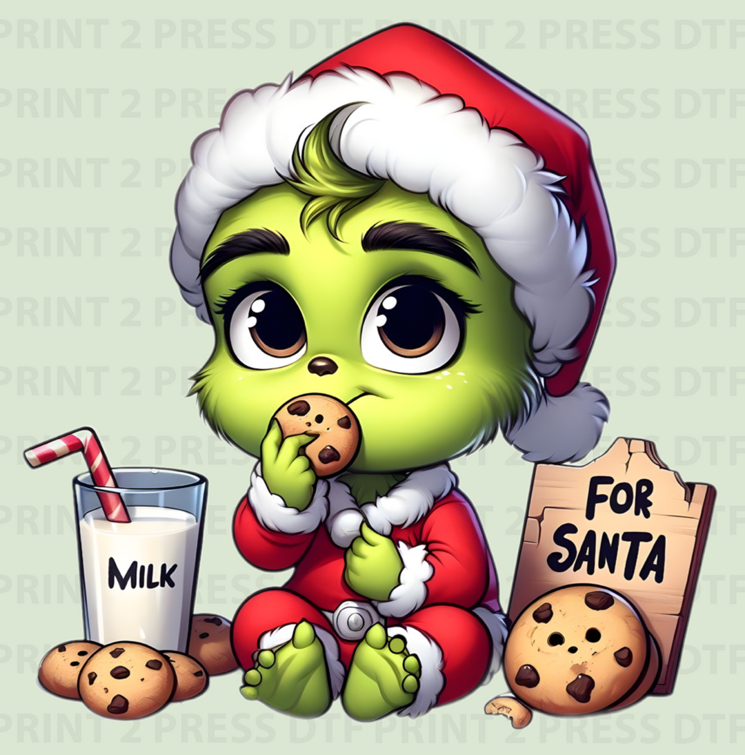 Milk and Cookies Grinchy