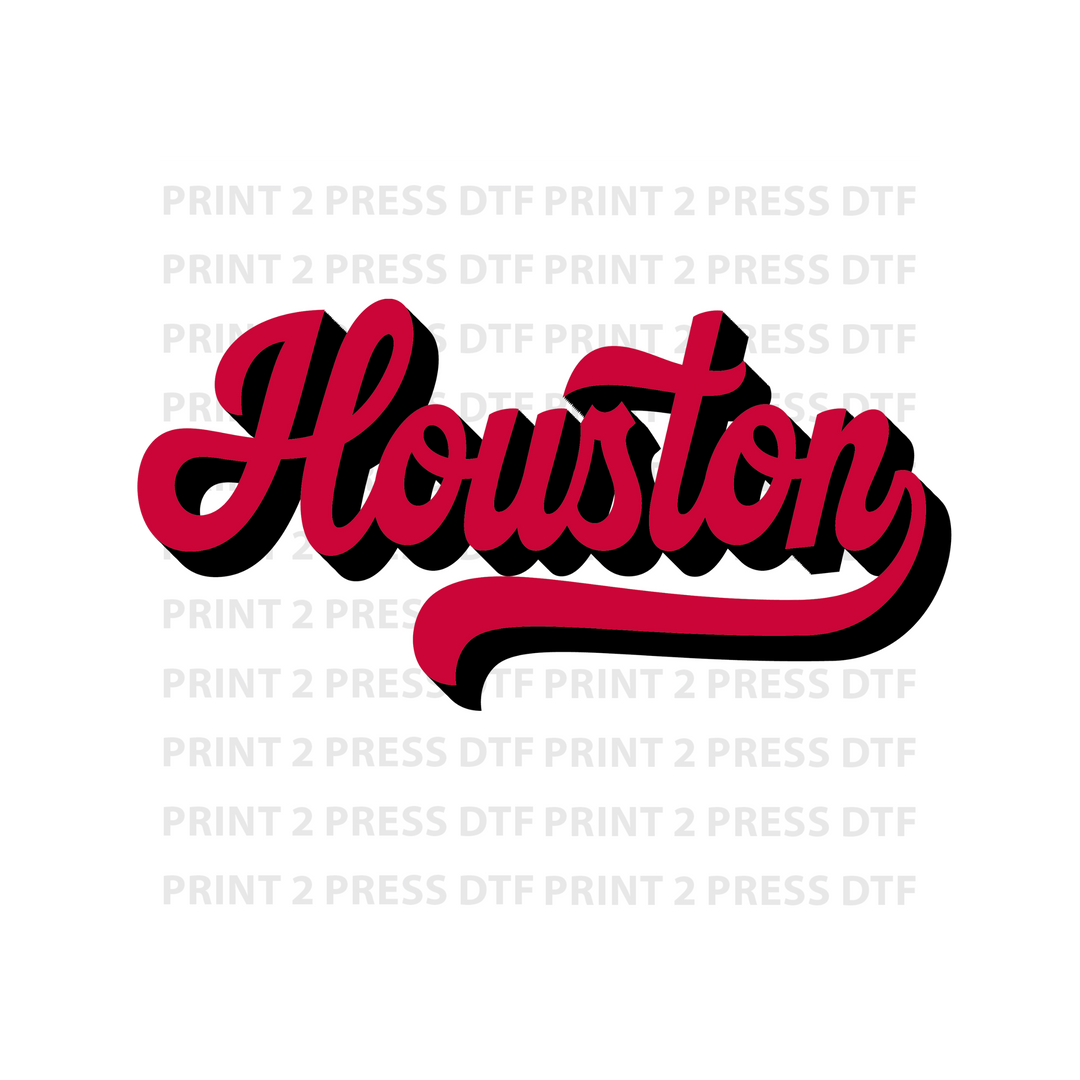 Red & Blk Houston