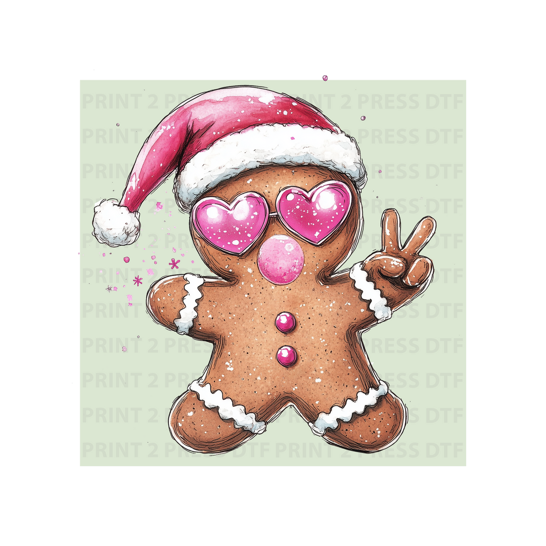 Gingerbread Pink Gum