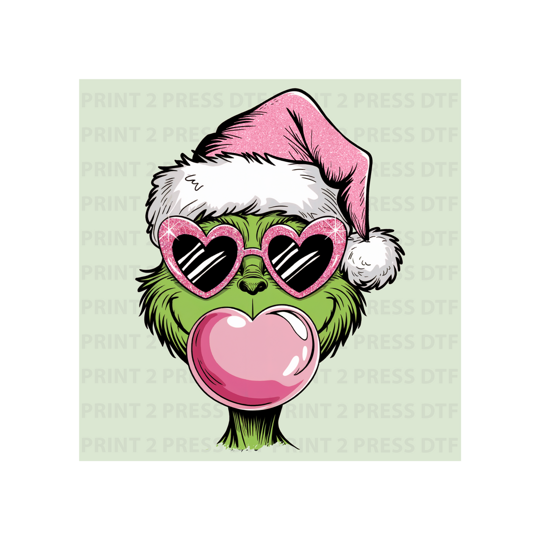 Grinch Bubble Gum