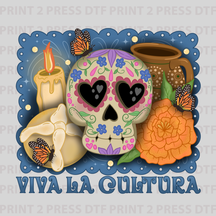 Viva La Cultura Blue