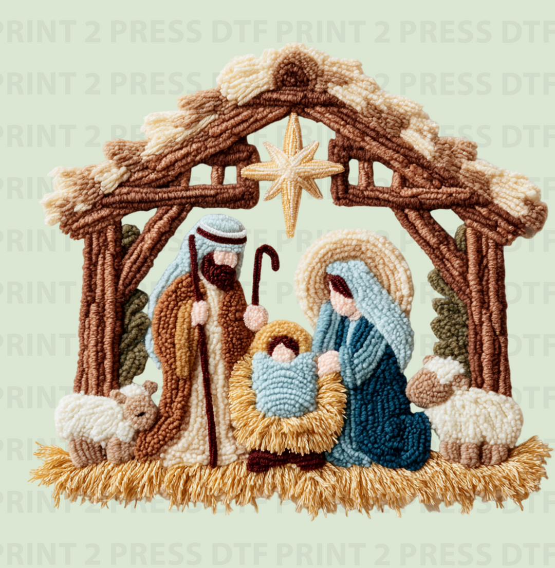 Nativity Scene Crochet