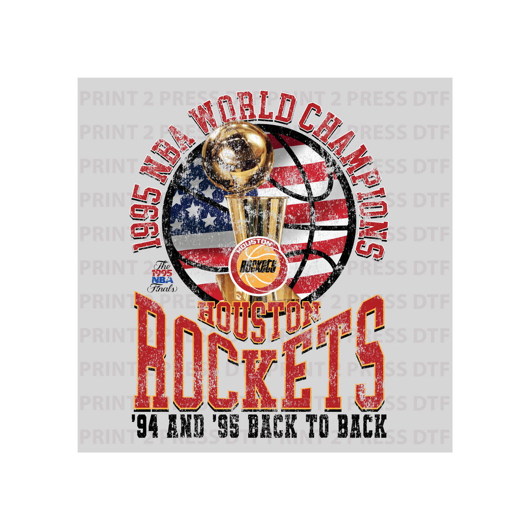 1995 Rockets Trophy Distress