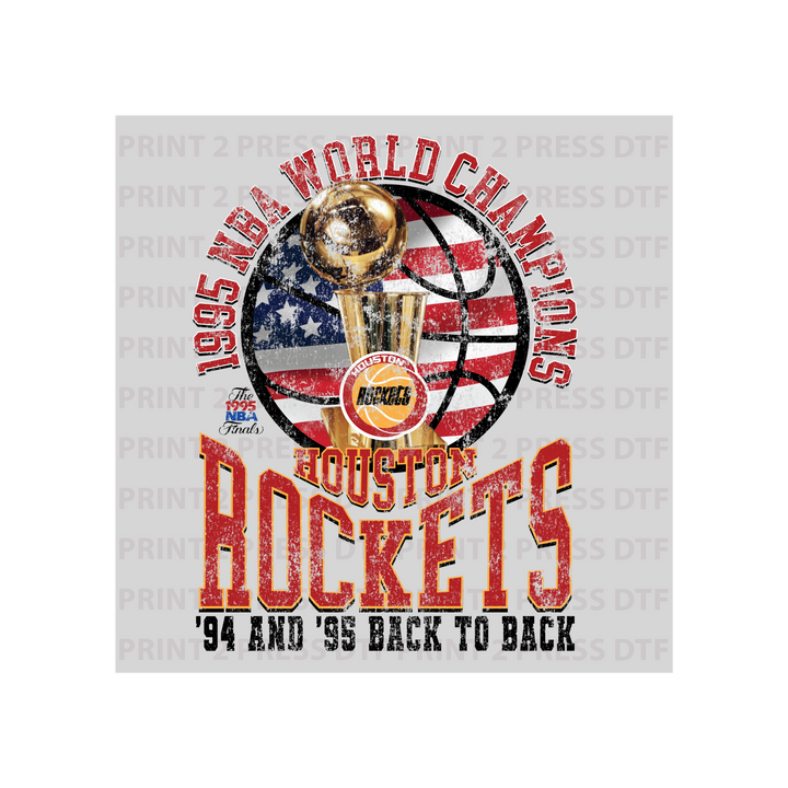 1995 Rockets Trophy Distress