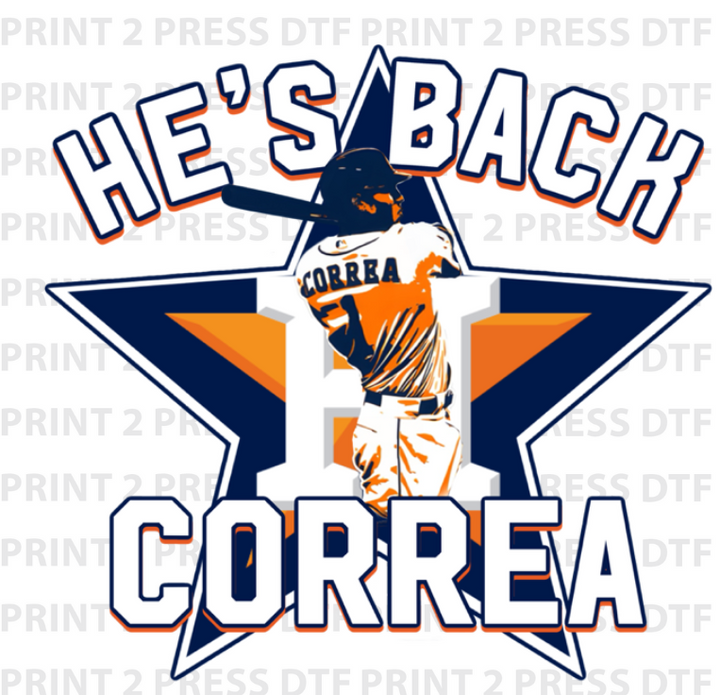 He's Back Correa Star Swinging