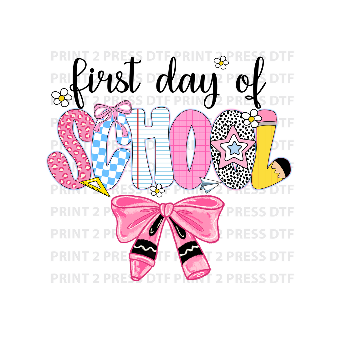 First Day of School - Bow