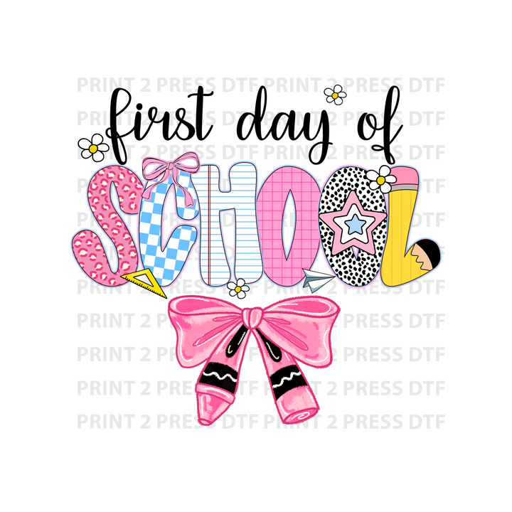 First Day of School - Bow
