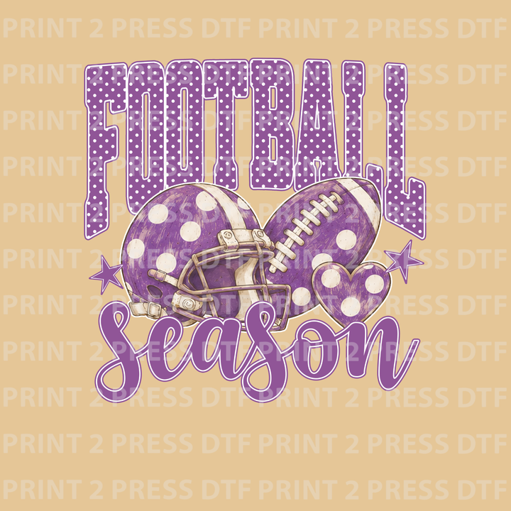 Soft Yellow Football Season