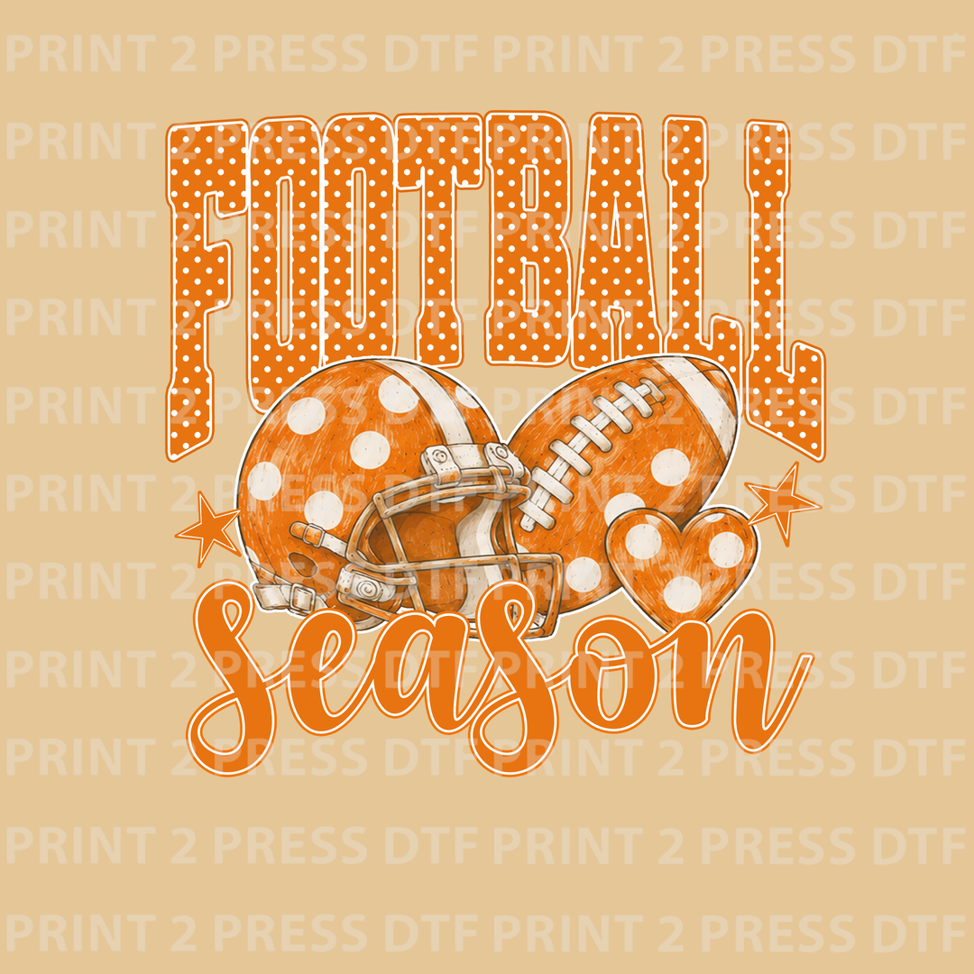 Soft Yellow Football Season