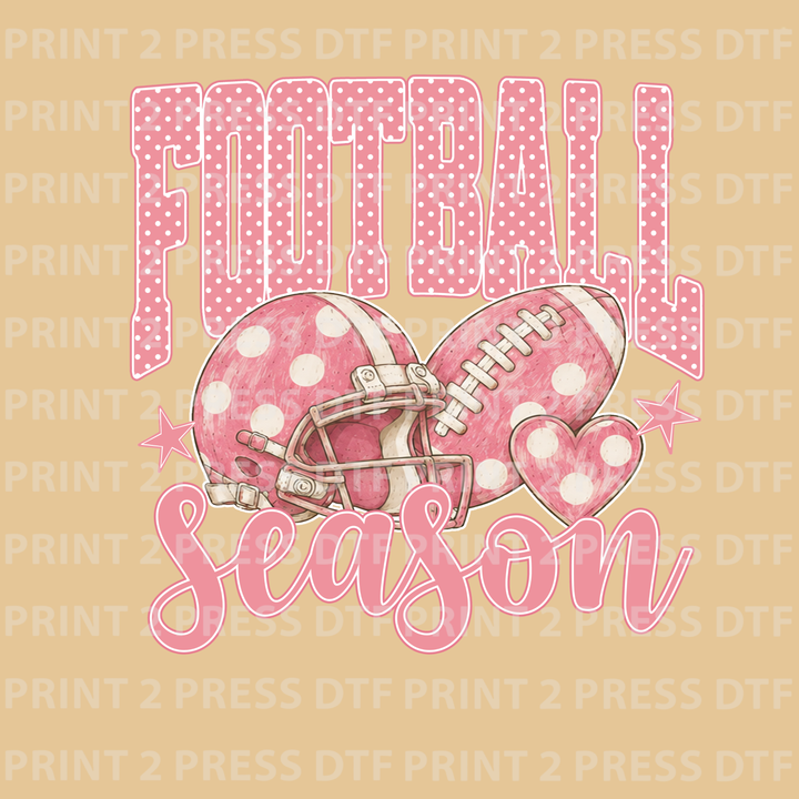 Soft Yellow Football Season