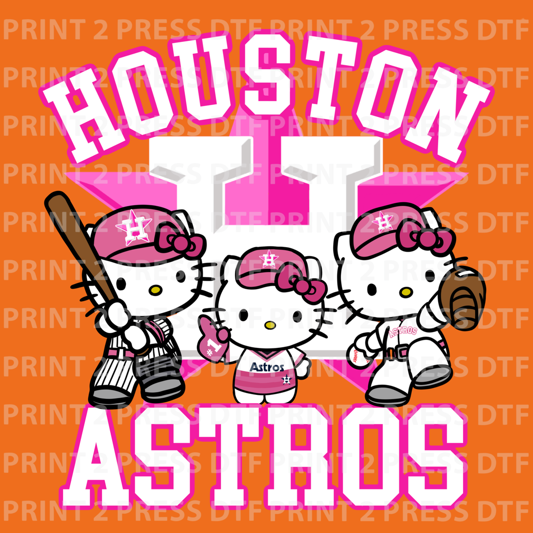 3 Pink Hello Kitty