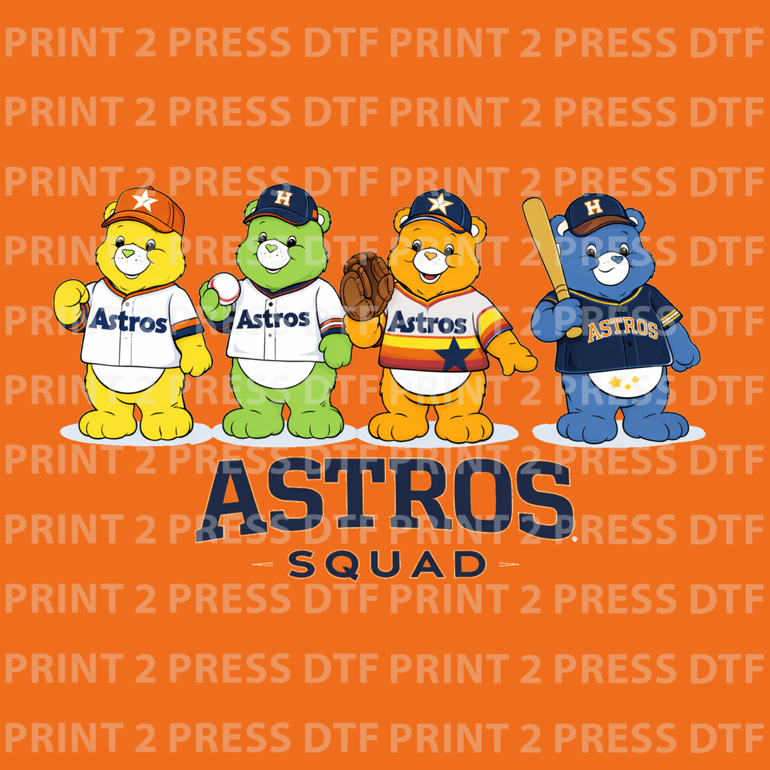 Astros Care Bears Squad