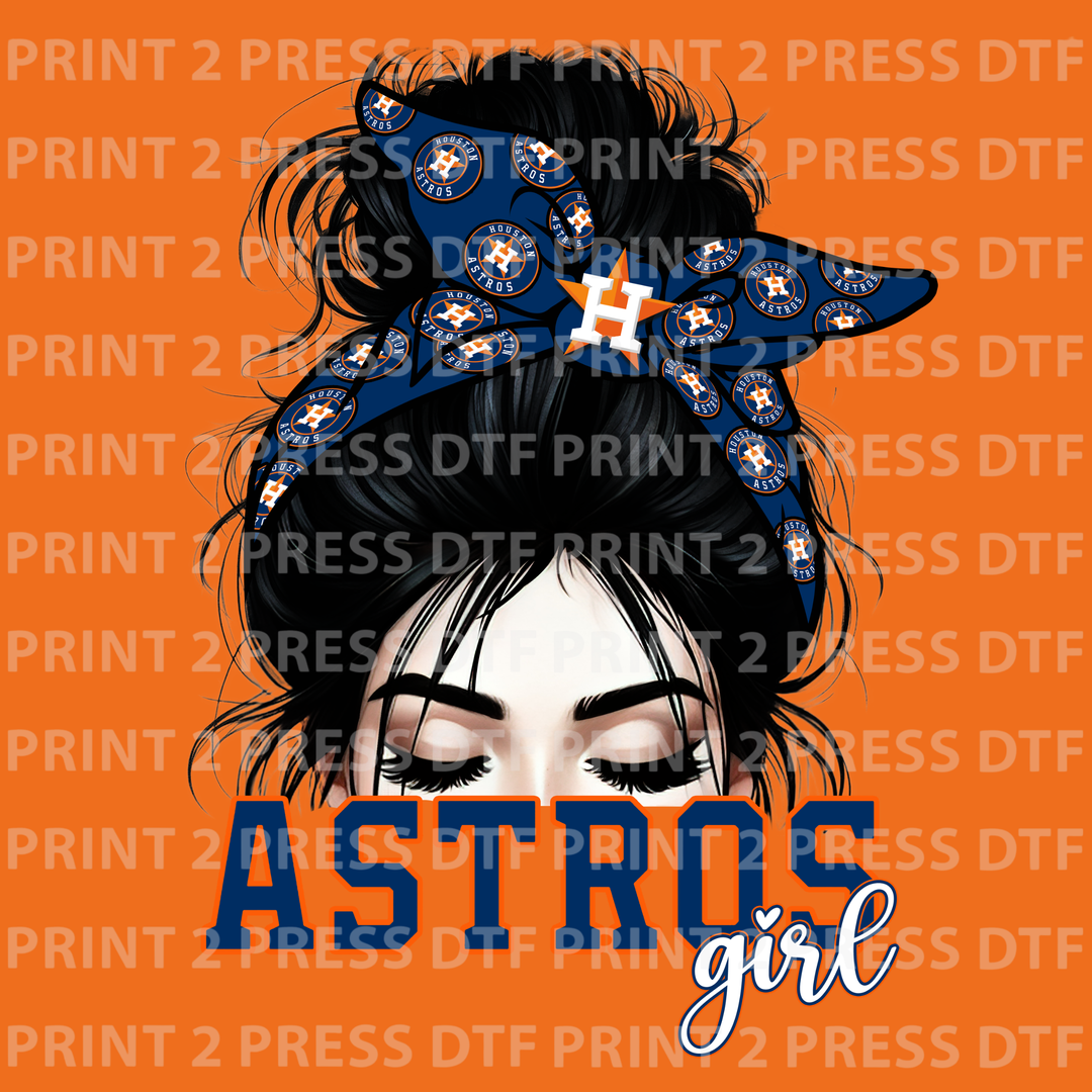 Astros Girl Navy