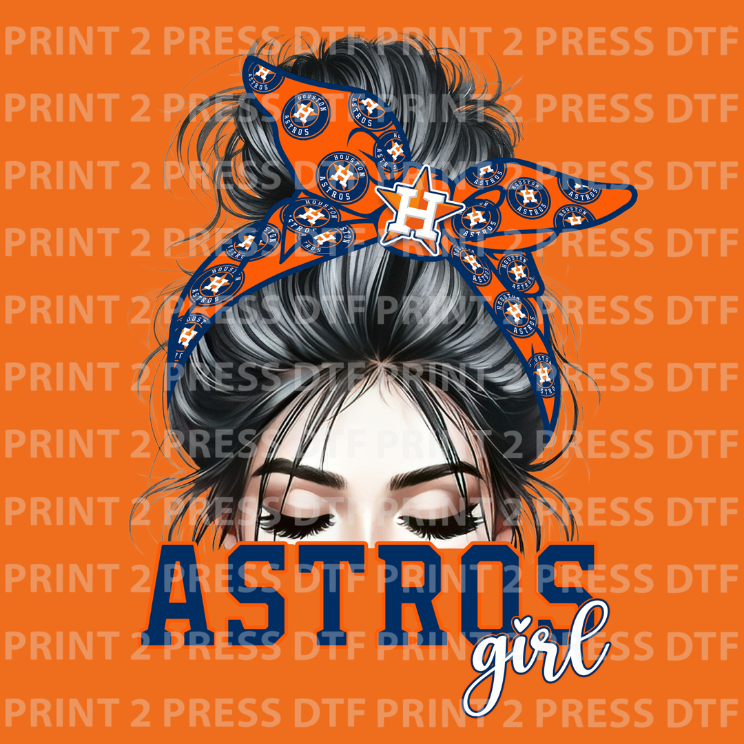 Astros Girl - Orange