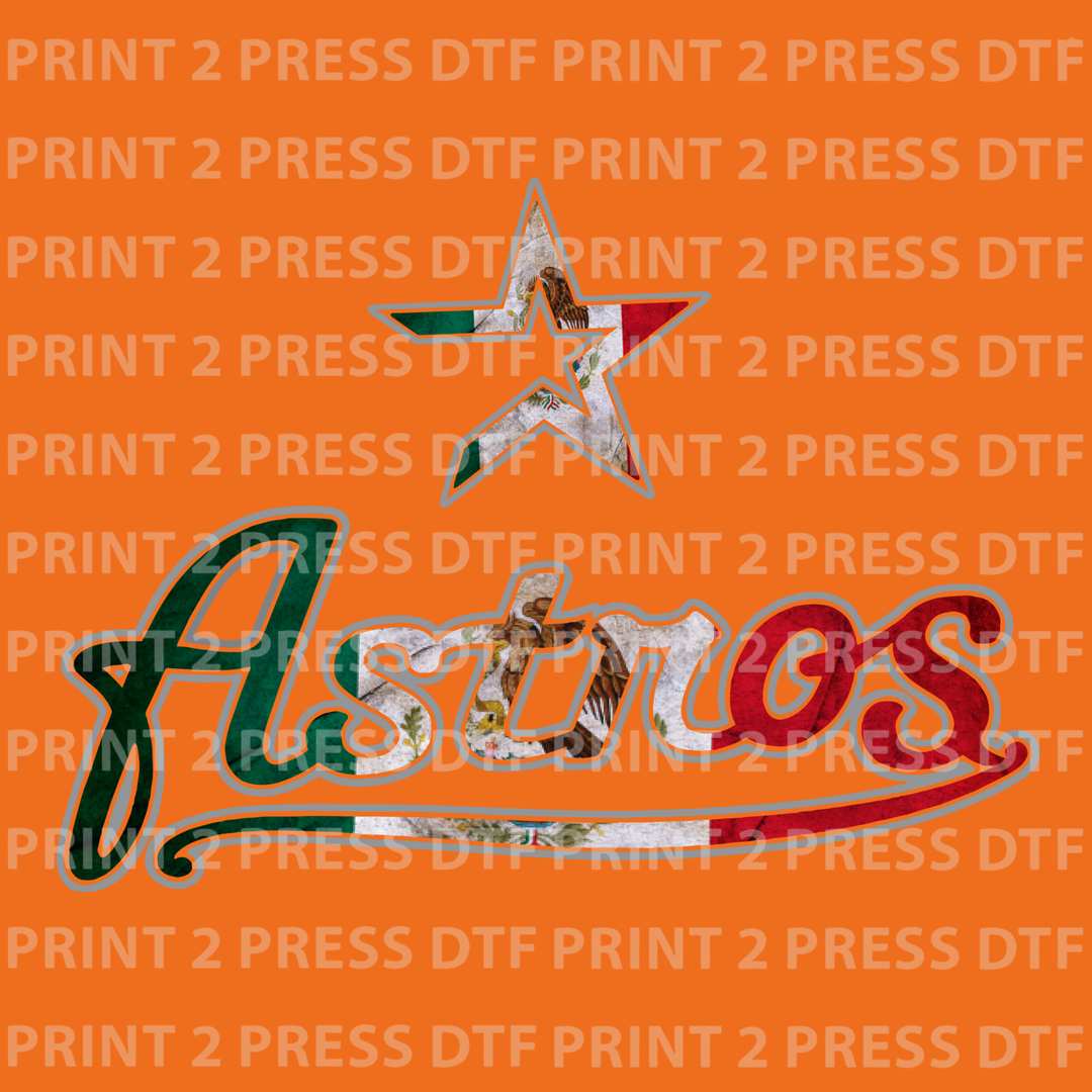 Astros Mexico Flag