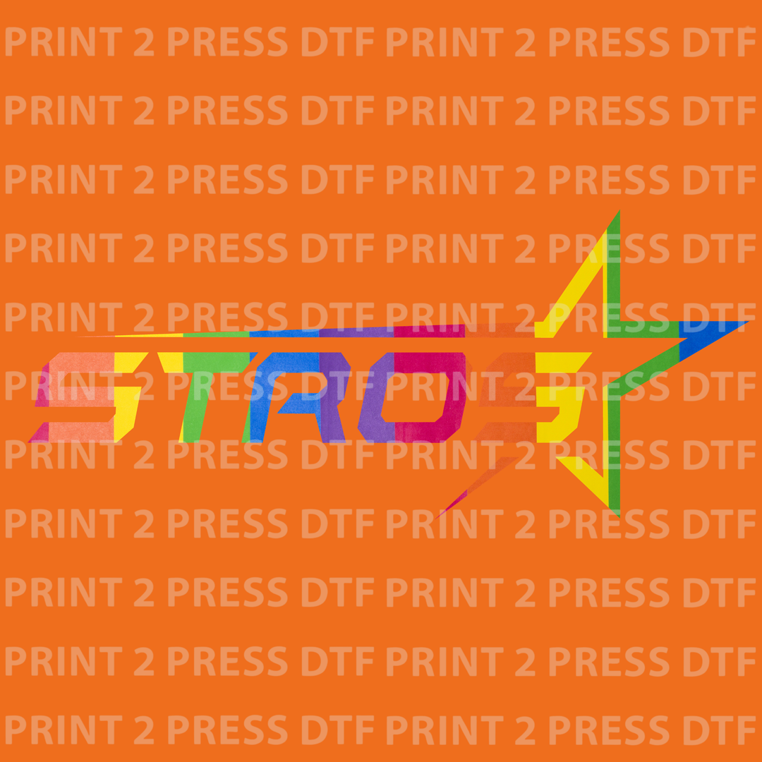 Astros Pride Colors - Orange