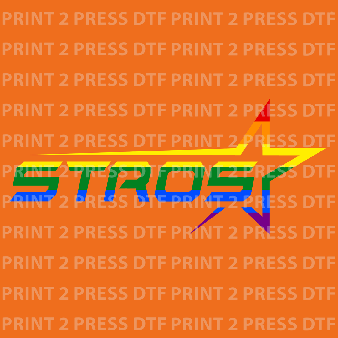 Astros Pride Colors - Green