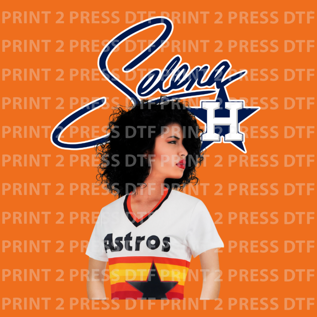 Astros Selena - H Blue Top