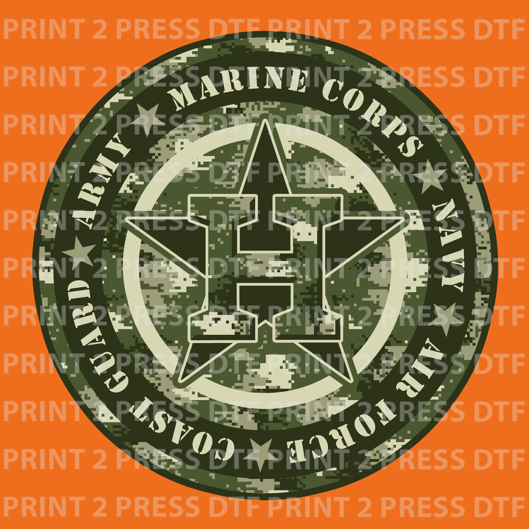 Camo H - Green Star