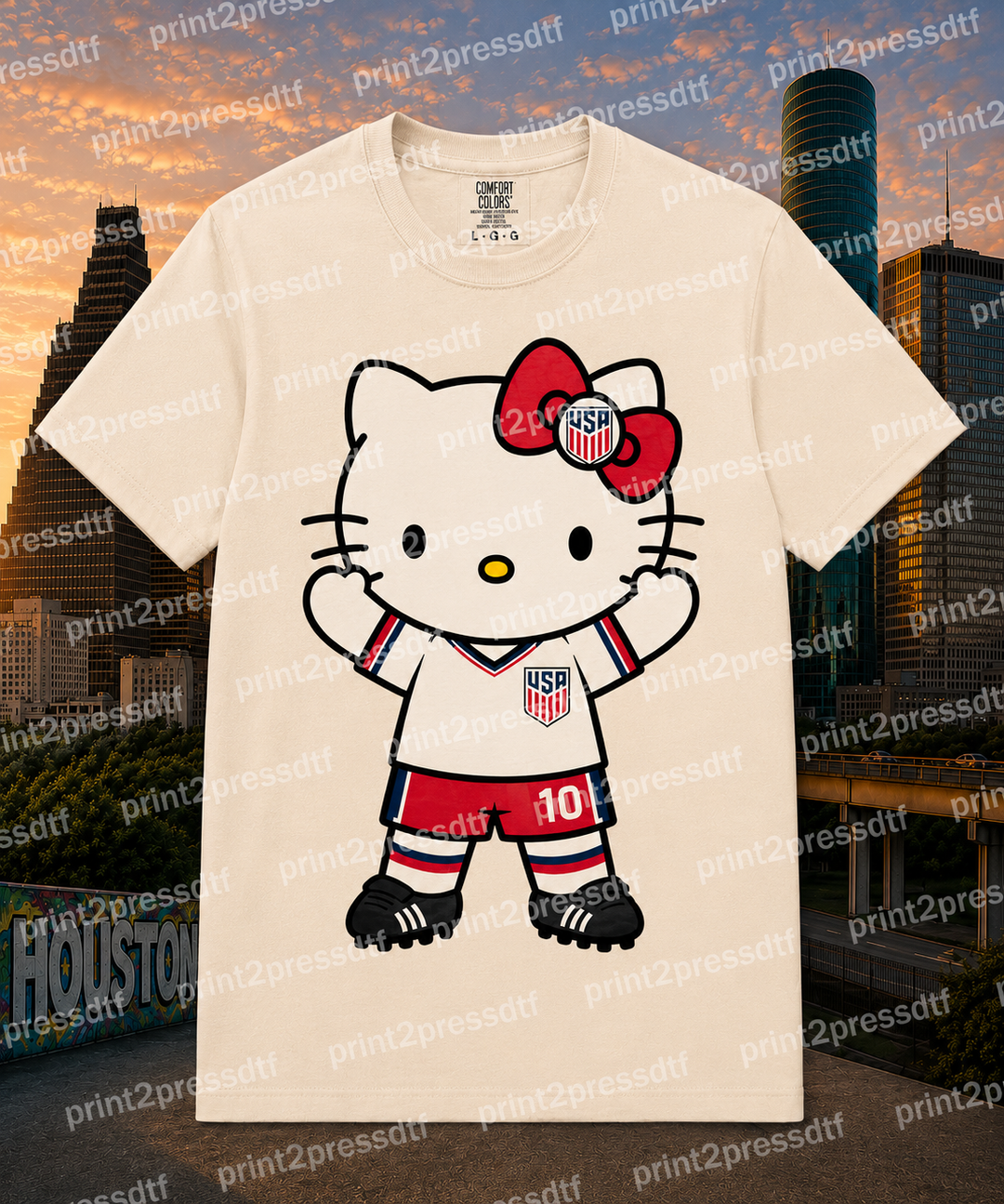 HK USA  (white jersey)