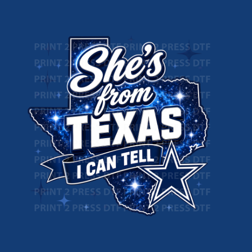 She's from Texas Dallas