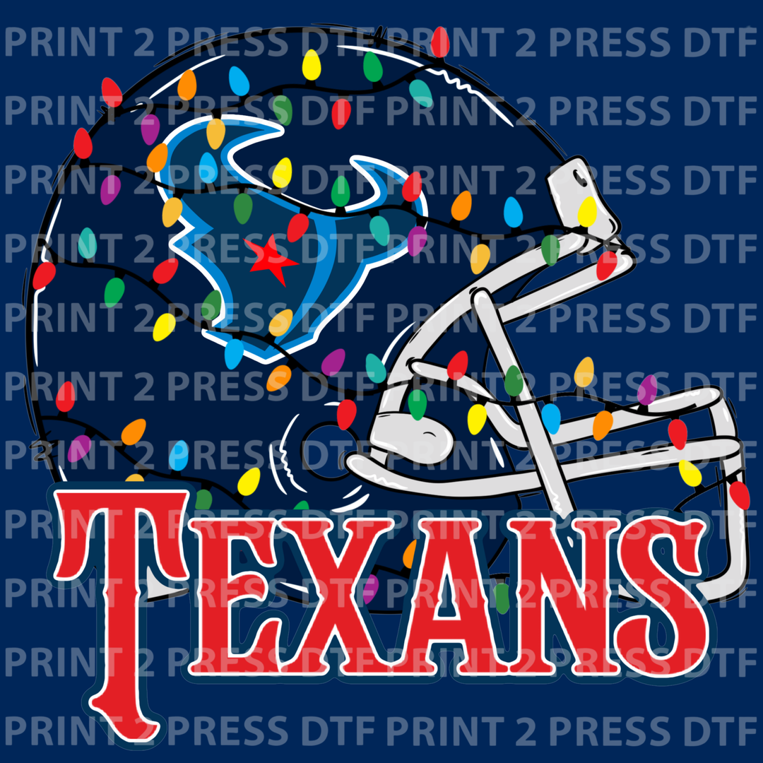 TXNS Helmet - Christmas Lights