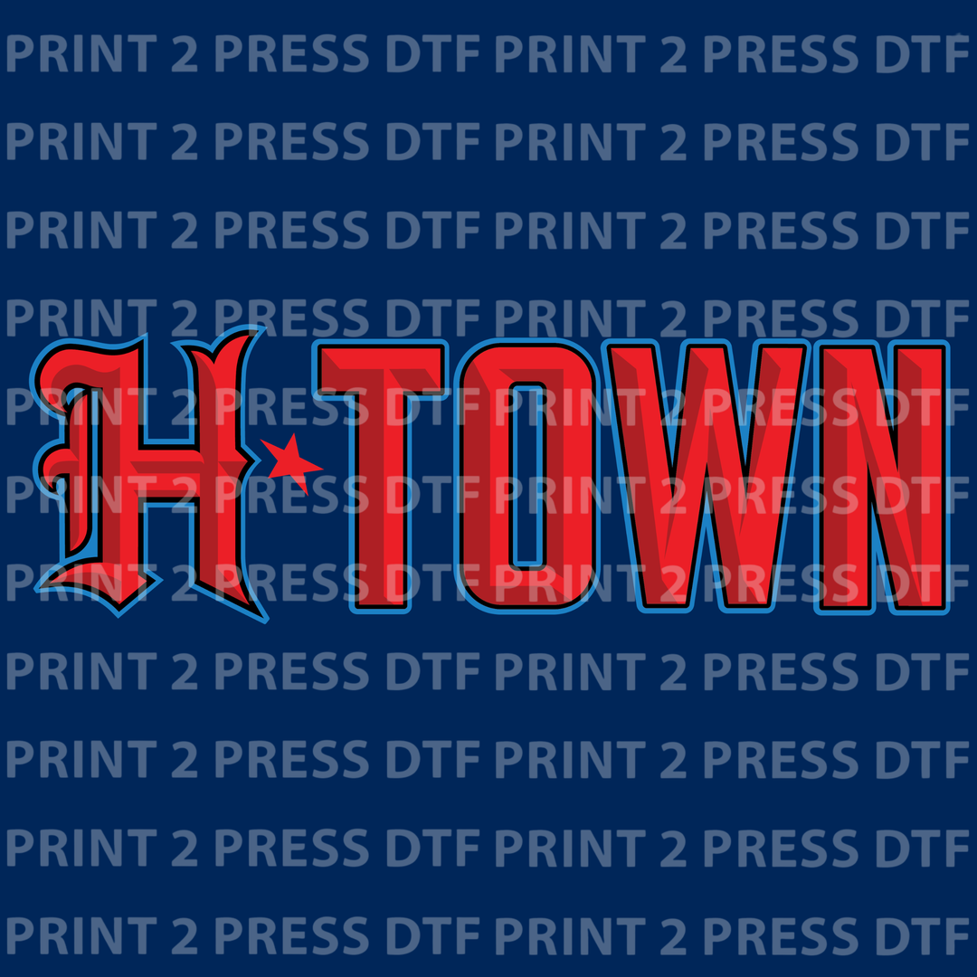 TXNS Matte H-town Red