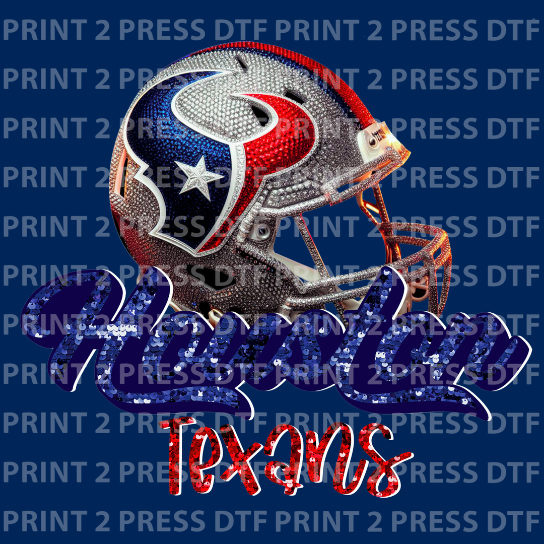Helmet Faux Glitter HTX