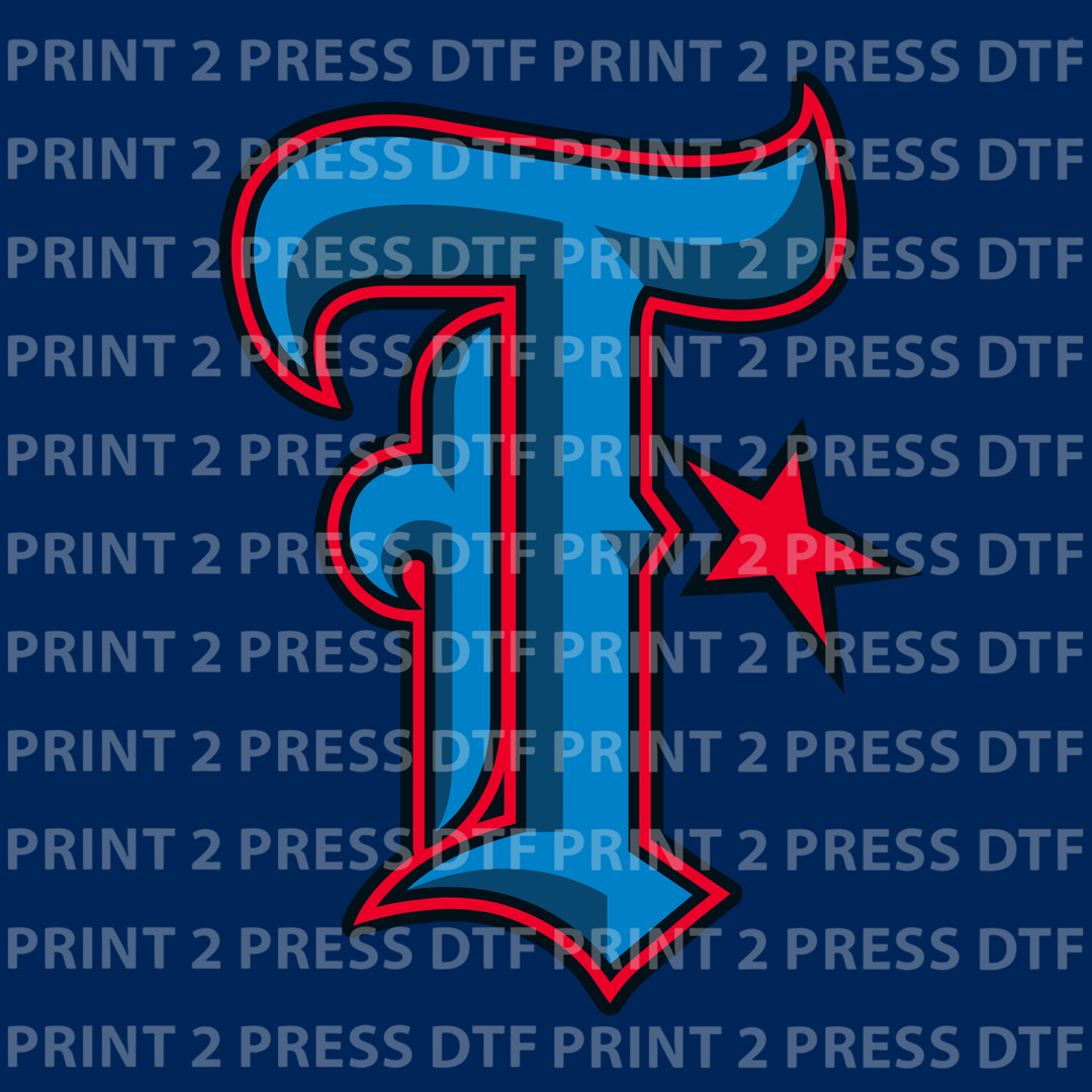 Fresh T Light Blue Red Trim