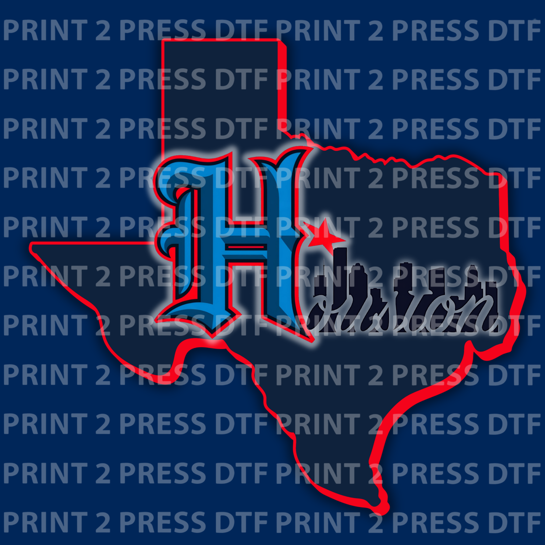 Old English H Skyline TX