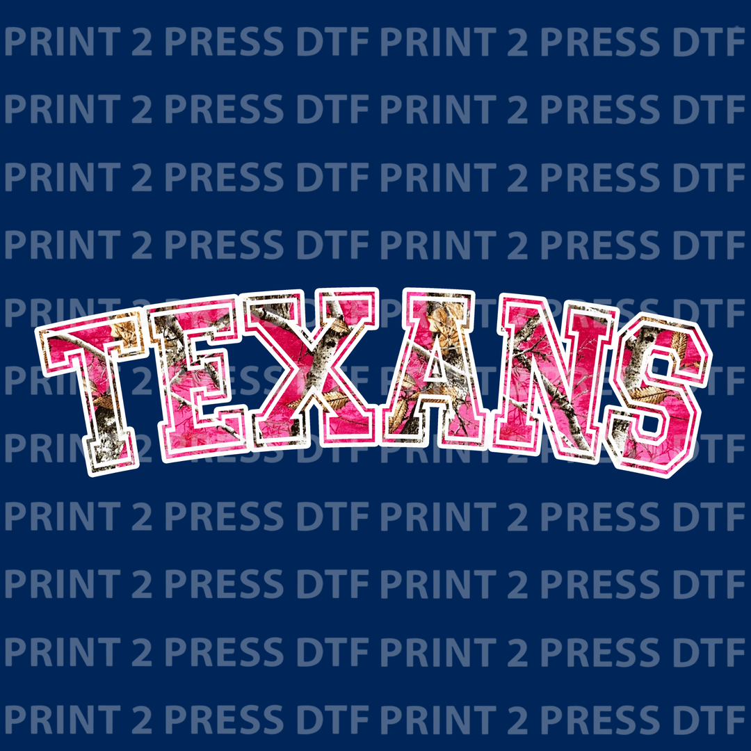 Texans  Cameo Pink