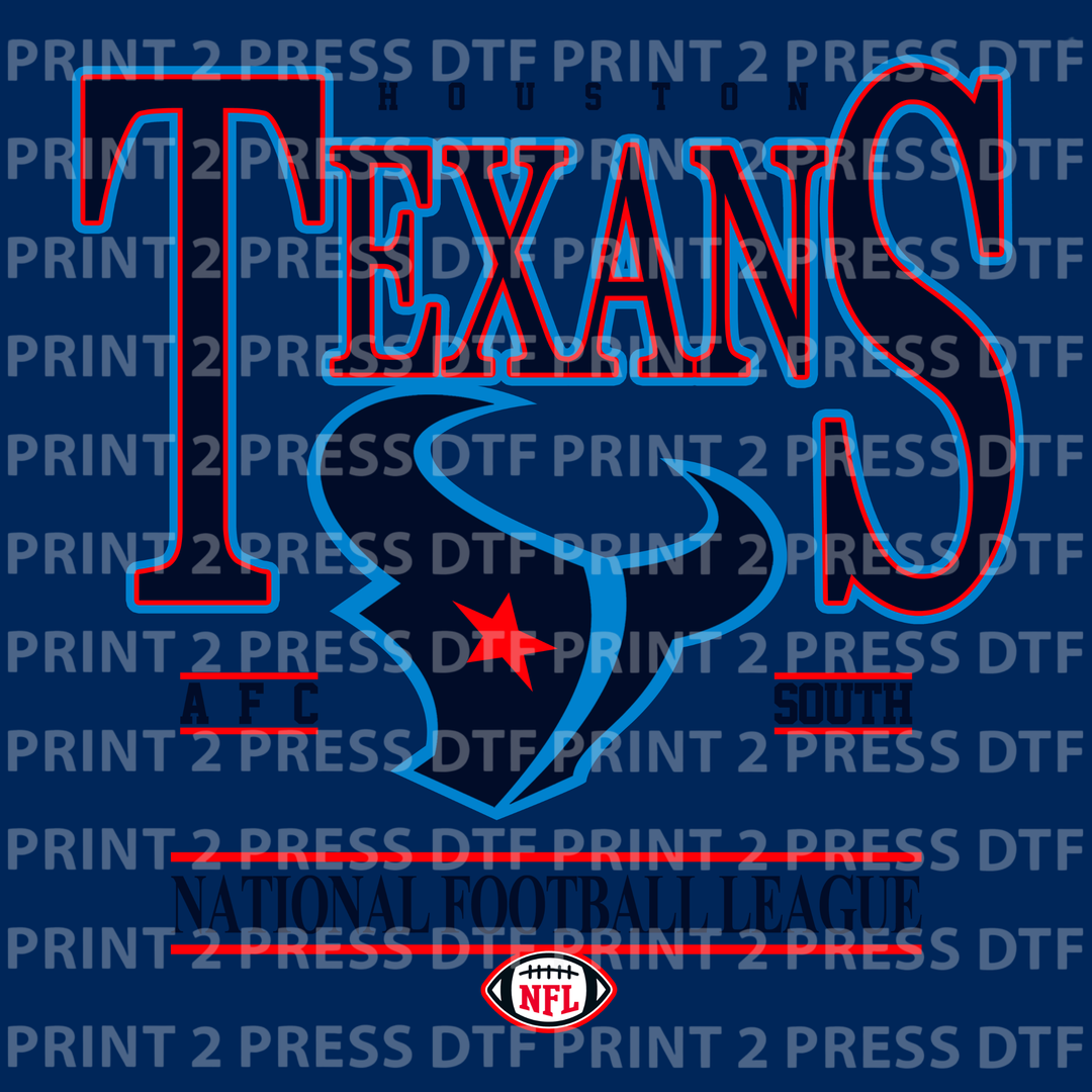 Texans NFL Navy & Royal