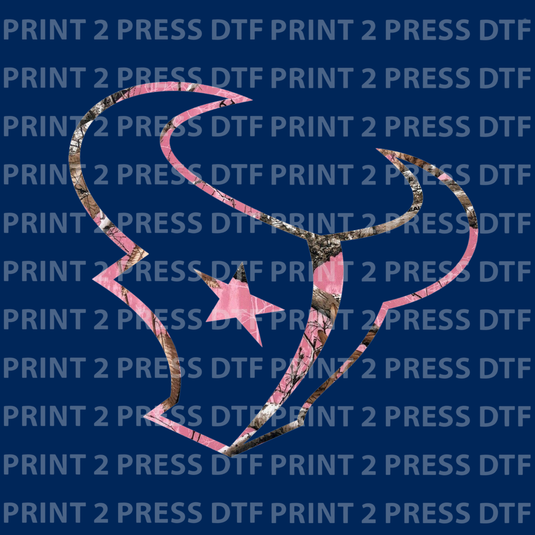 Toro Pink Camo Outline
