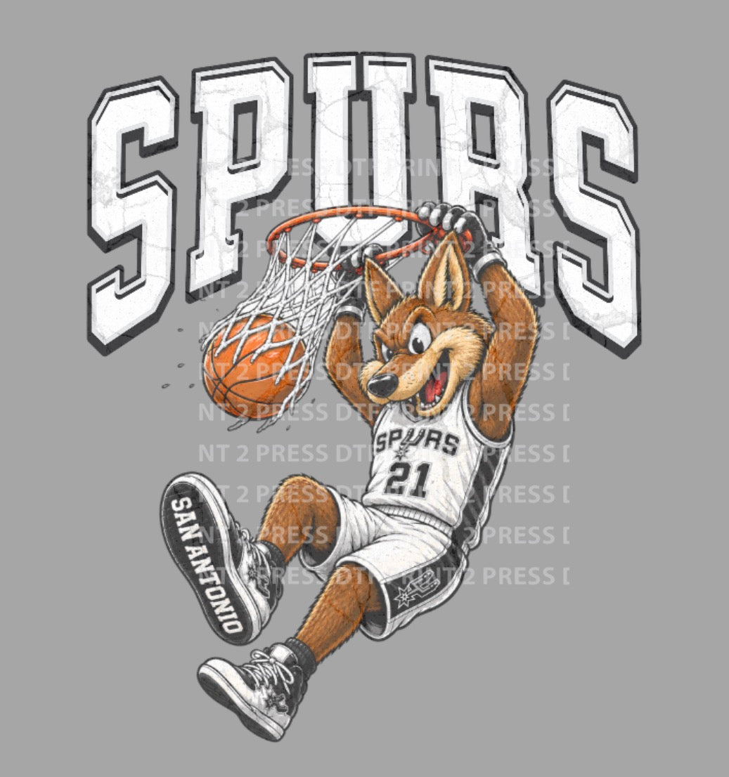 Spurs Slam Dunk Vintage