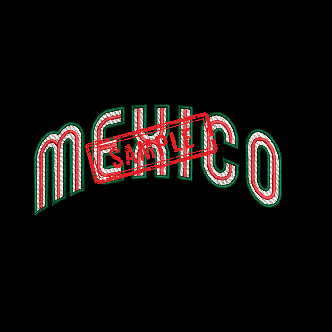 Mexico Faux Embroidery