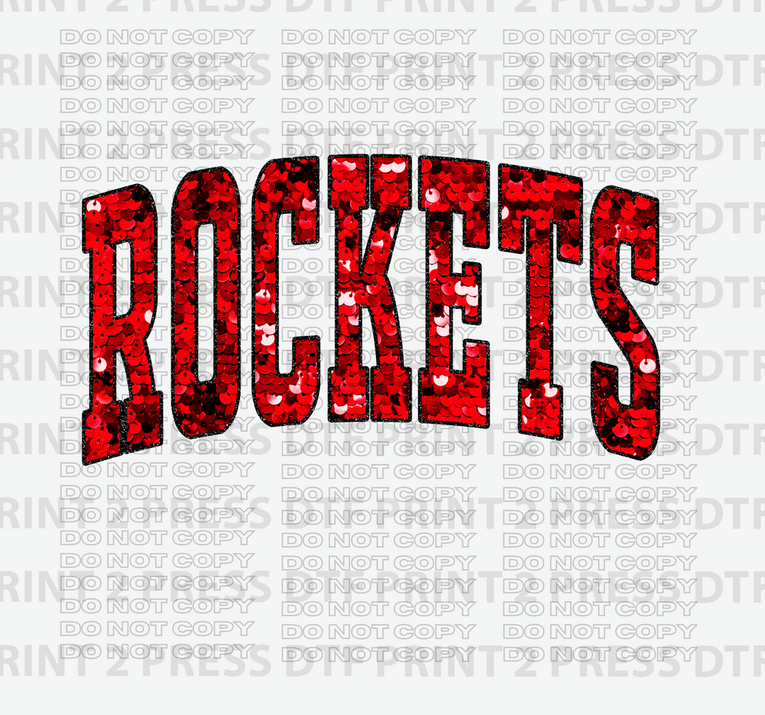 Rockets Sequins
