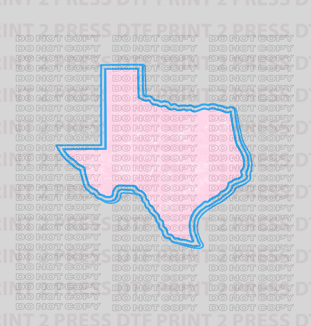 Pink Texas Star