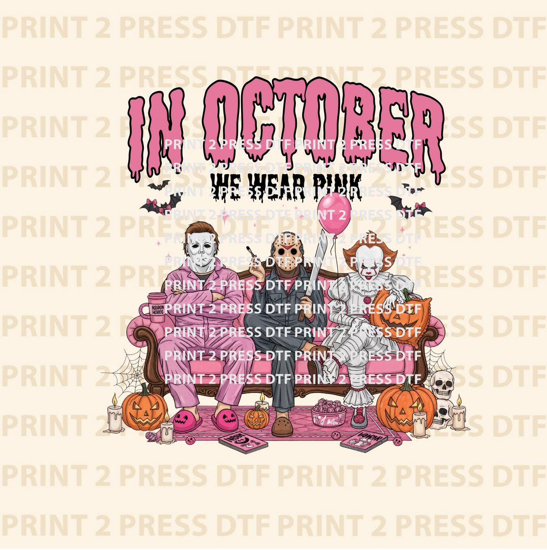 In October We Wear Horror (Black)
