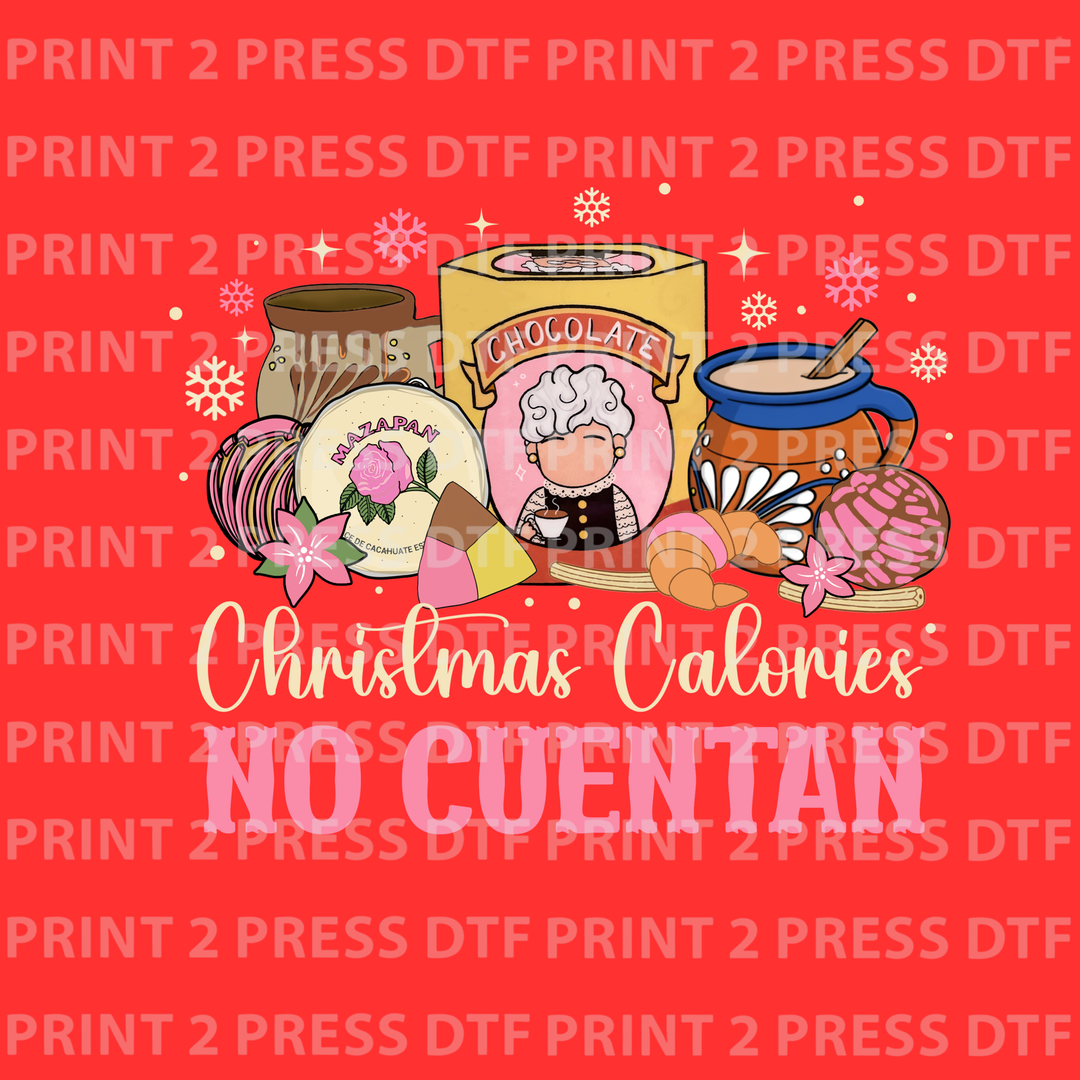 Christmas Calories No Cuentan Cafe