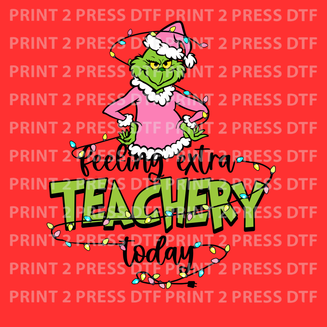 Feeling Extra Teachery Today