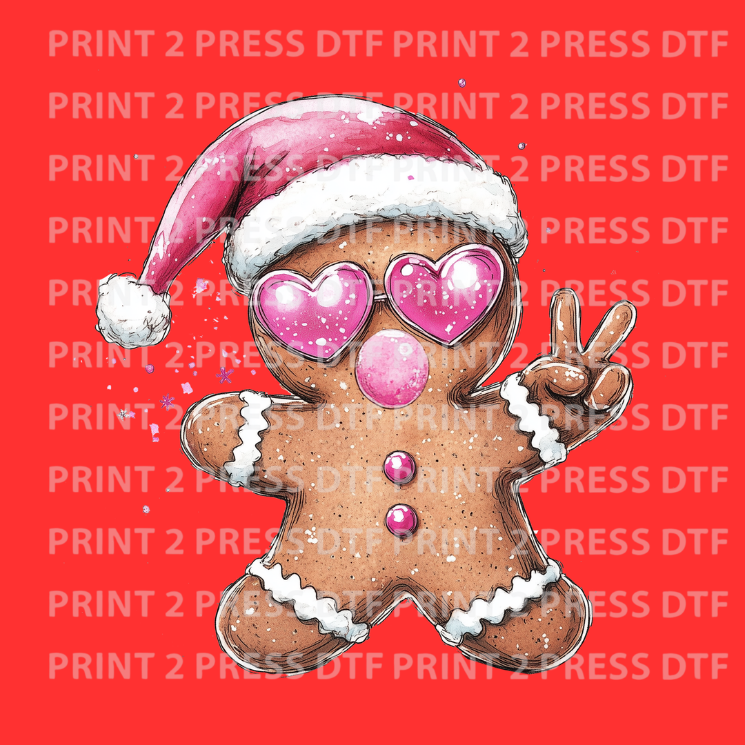 Gingerbread Pink Gum