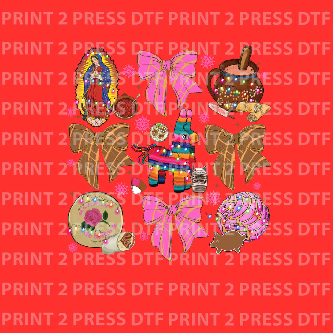 Bows Piñata Virgencita