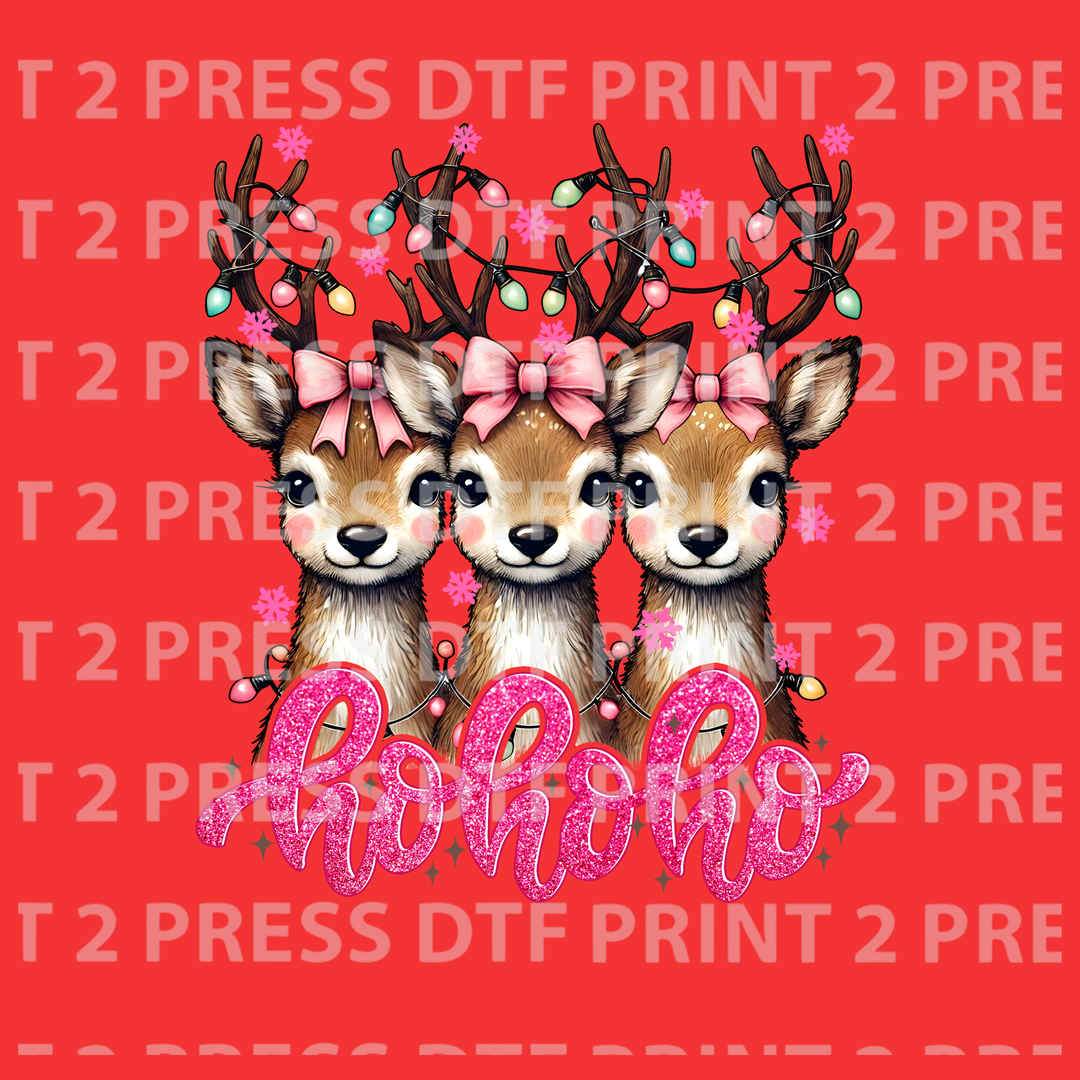HO HO HO Reindeers