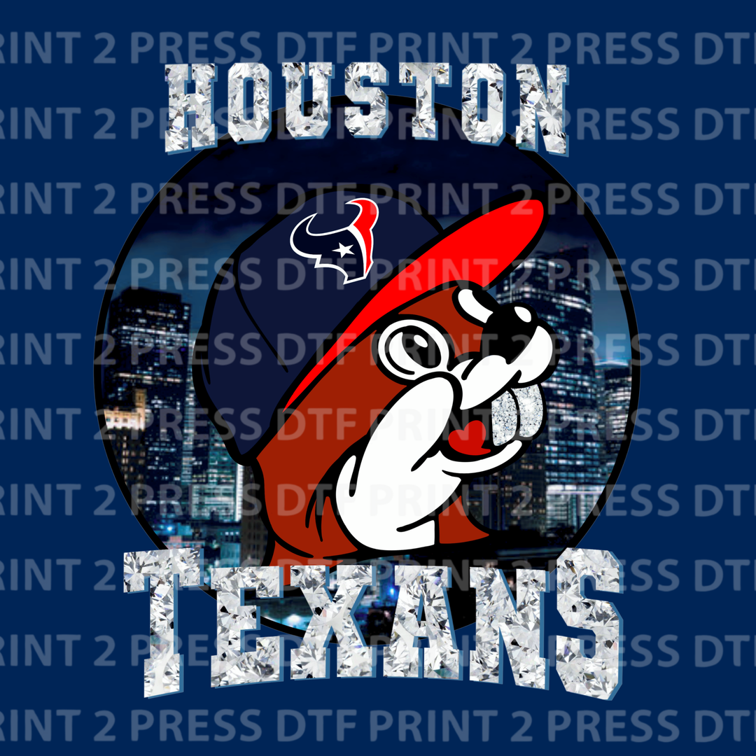 Beaver Bling Houston Texans